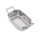 Mini Travessa em Aço Inox de 17cm - A Gourmet