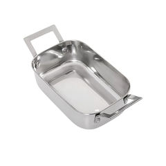 Mini Travessa em Aço Inox de 17cm - A Gourmet