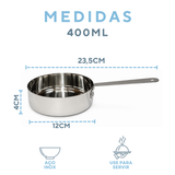 Mini Panela Servir Aço Inox