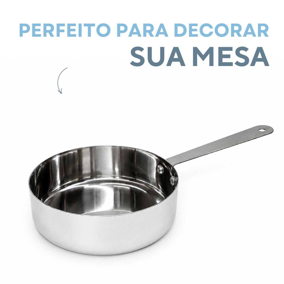 Mini Panela Servir Aço Inox