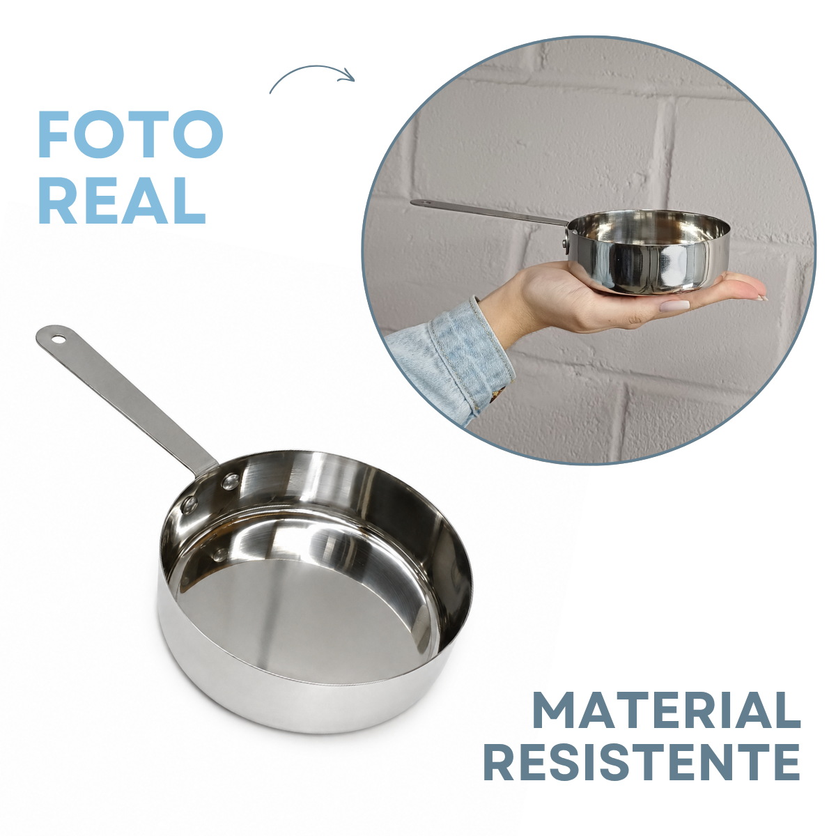 Mini Panela Servir Aço Inox