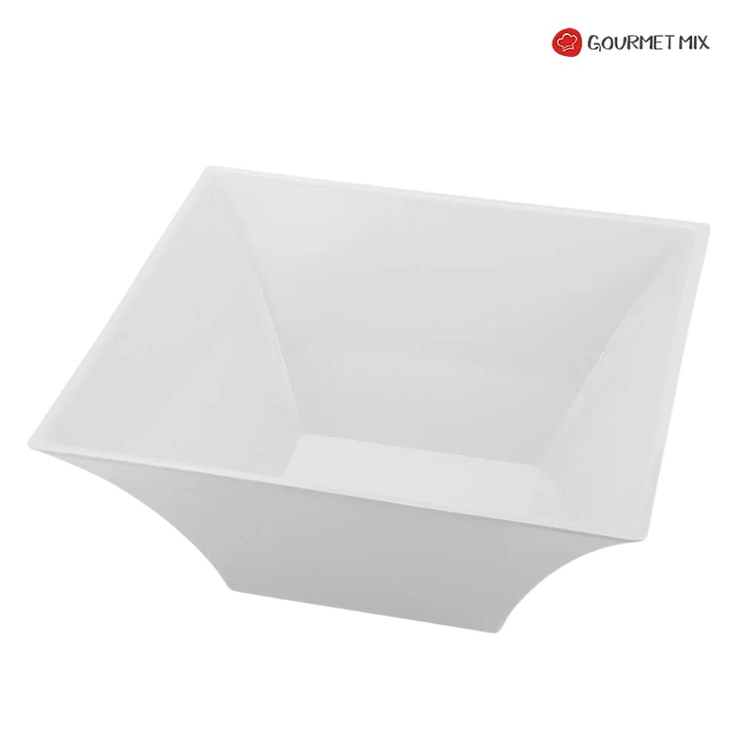 Tigela Grande Quadrada melamina Gourmet Mix