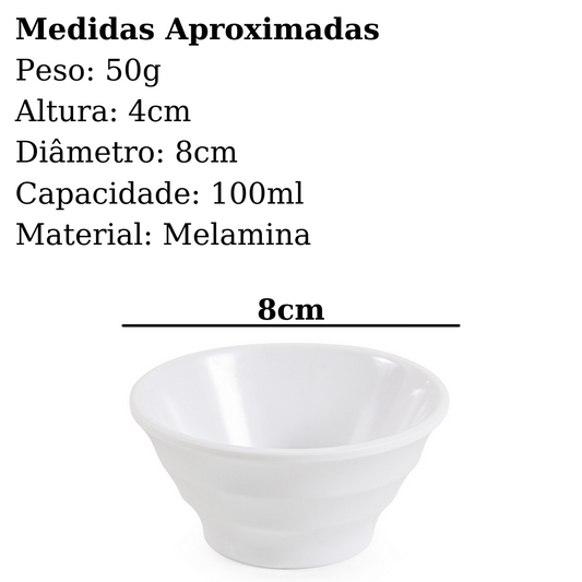 Ramequim Finger Food Tigela Pequena 100 ml