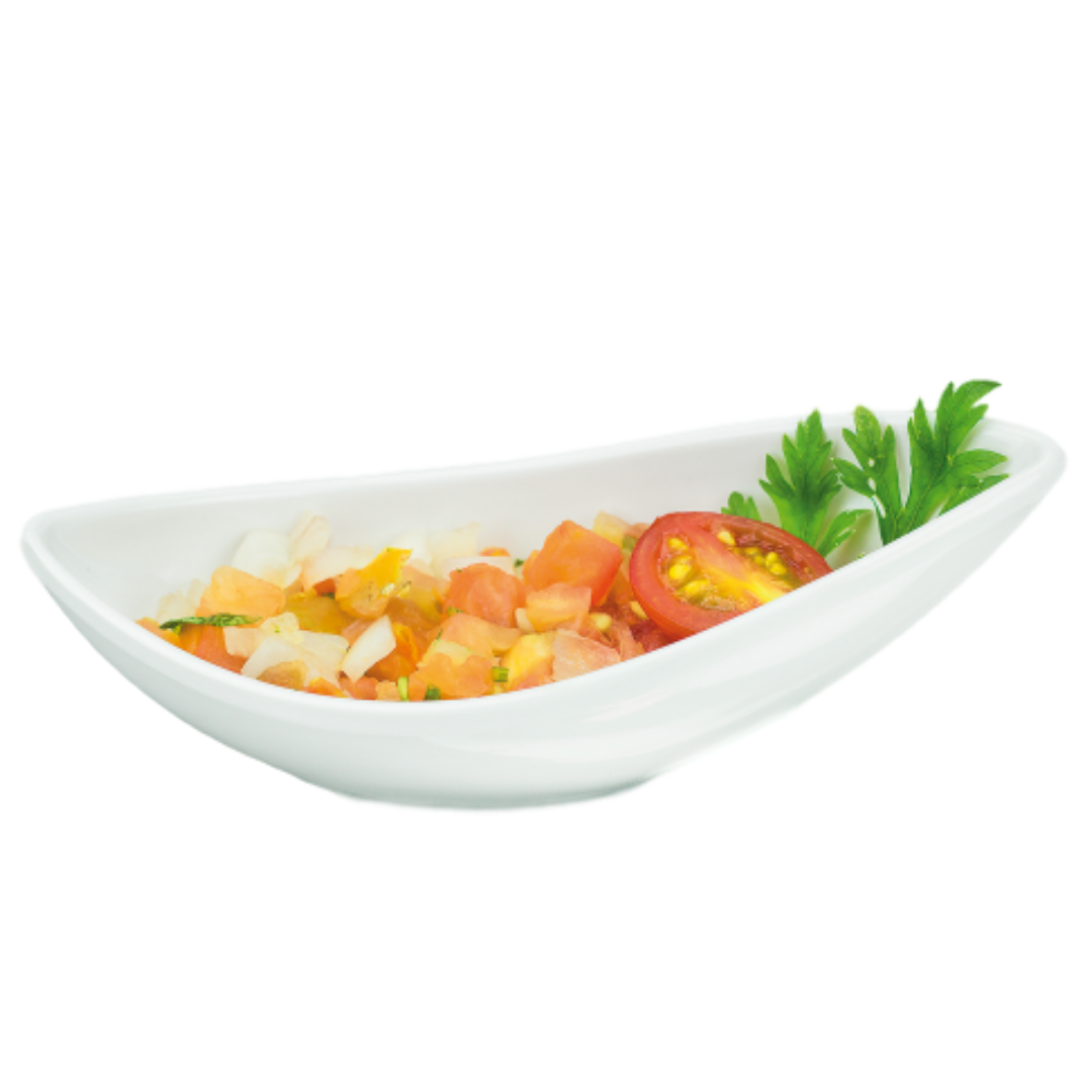 Molheira Melamina Oval Finger Food Gourmet Mix