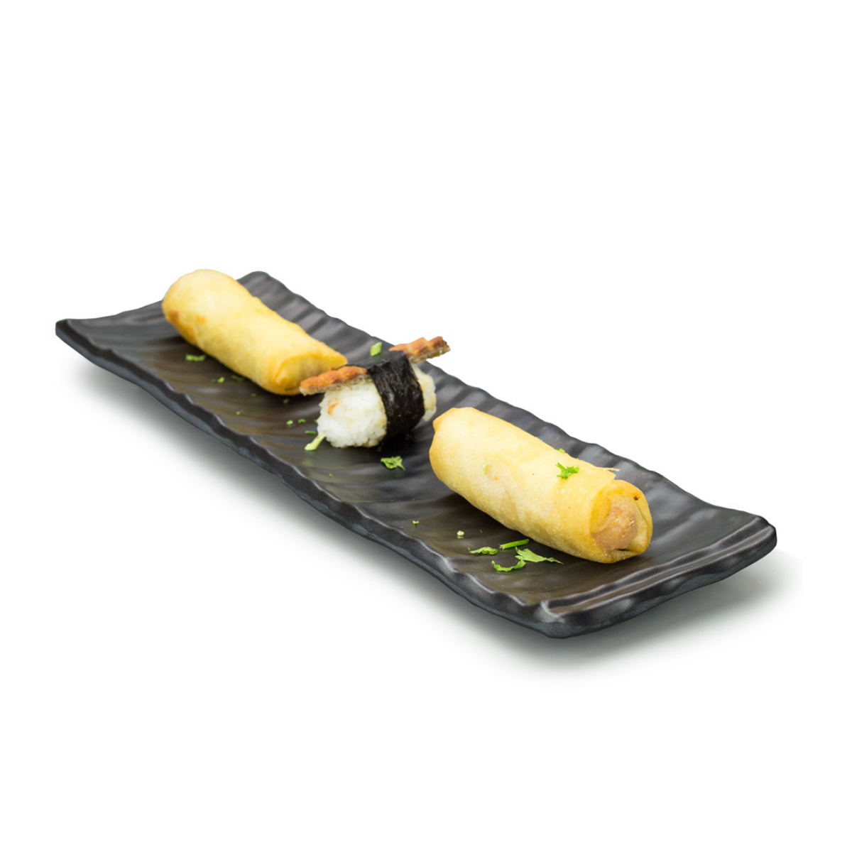 Travessa Sushi Sashimi Retangular de Melamina - A Gourmet