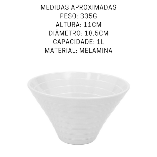 Tigela Bowl Melamina 1L