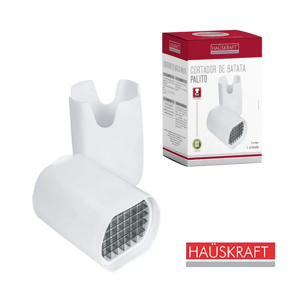 Cortador e Fatiador de Batata Palido Aço Inox Etilux