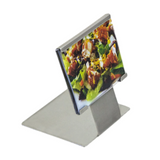 Display de mesa em inox 4,5 Cm