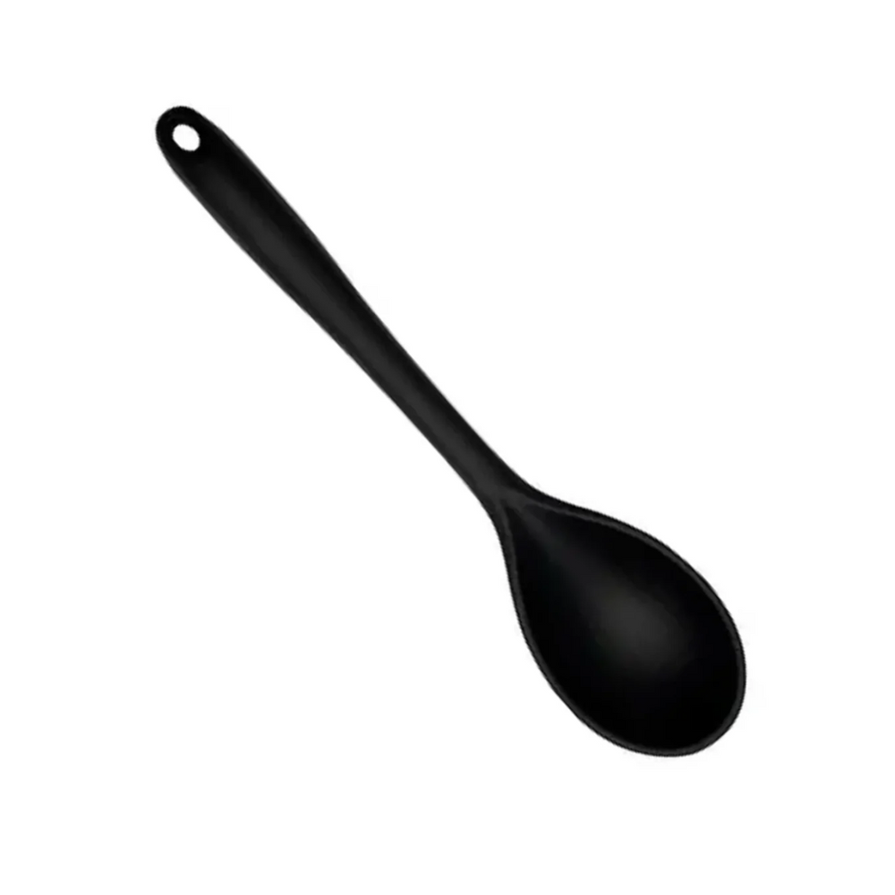 Colher Profissional Silicone Preta 36cm Weck Weck