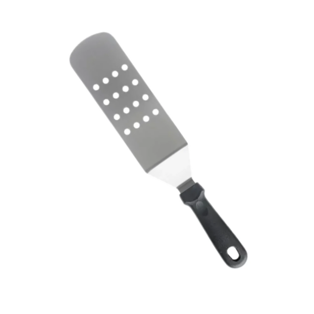 Espátula Perfurada Longa Curva Profissional Weck