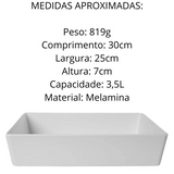 Travessa Buffet 1/2 Melamina Profissional