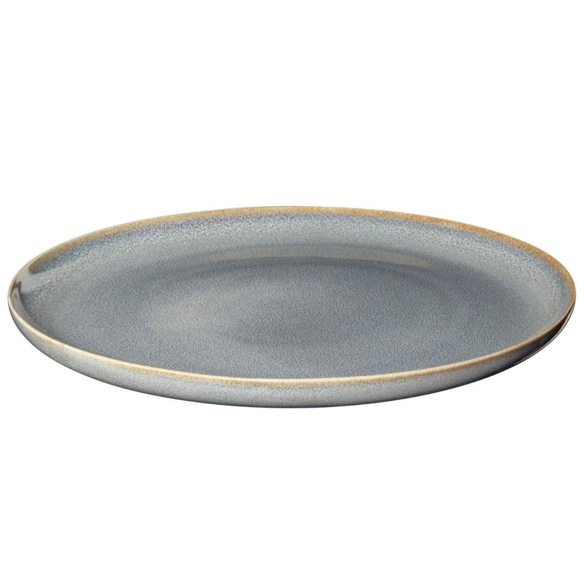 Prato Rustic 21cm de Melamina Cinza Stone - A Gourmet