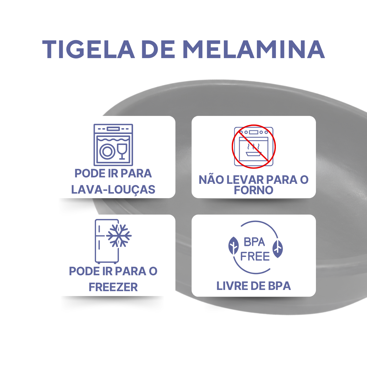 Molheira Melamina 60ml