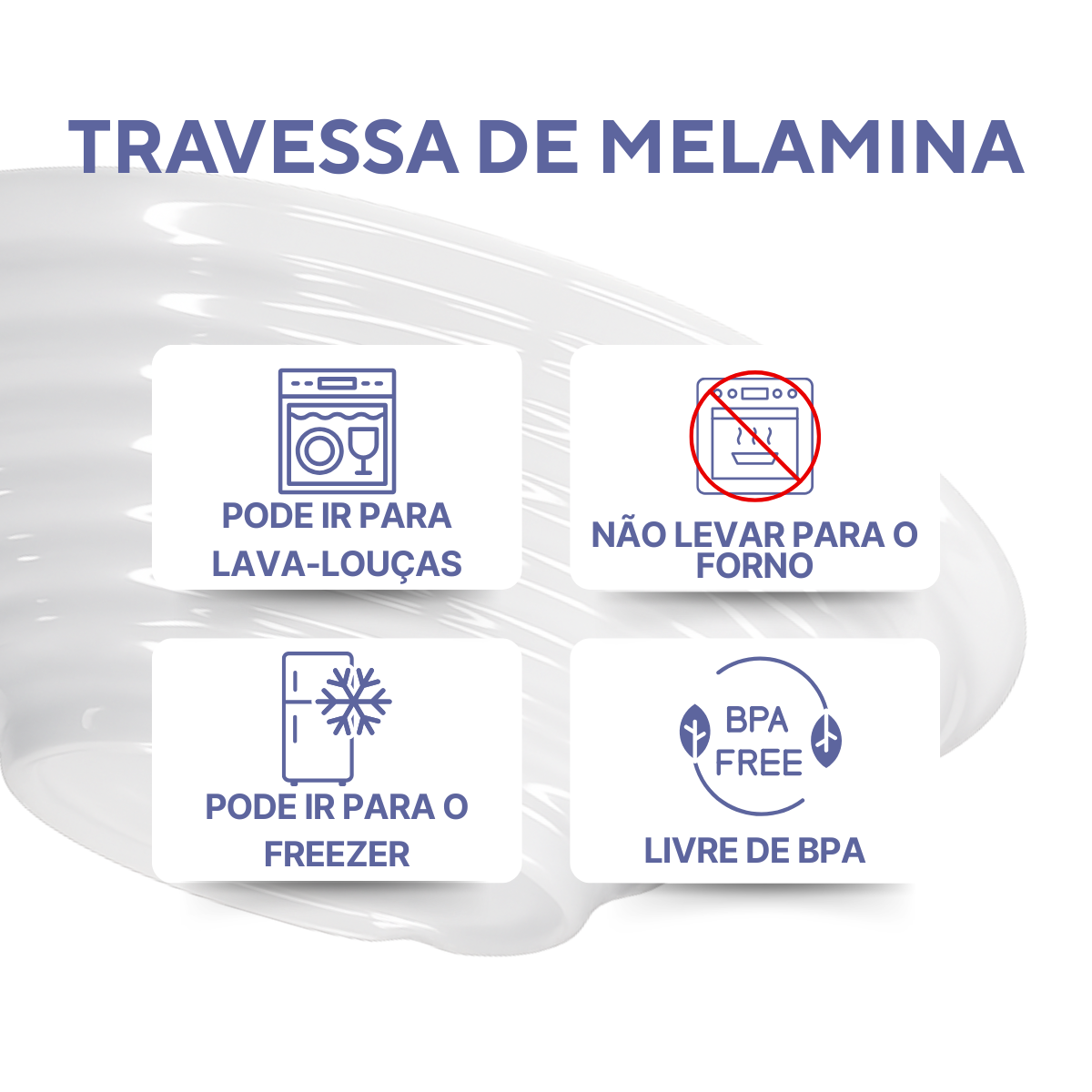 Travessa Saladeira Melamina