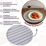 Bandeja Servir Antiderrapante Estampada