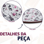 Bandeja Servir Redonda Antiderrapante Paris