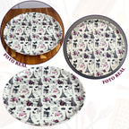 Bandeja Servir Redonda Antiderrapante Paris