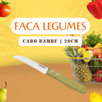 Faca de Legumes Paixão Nacional - A Gourmet