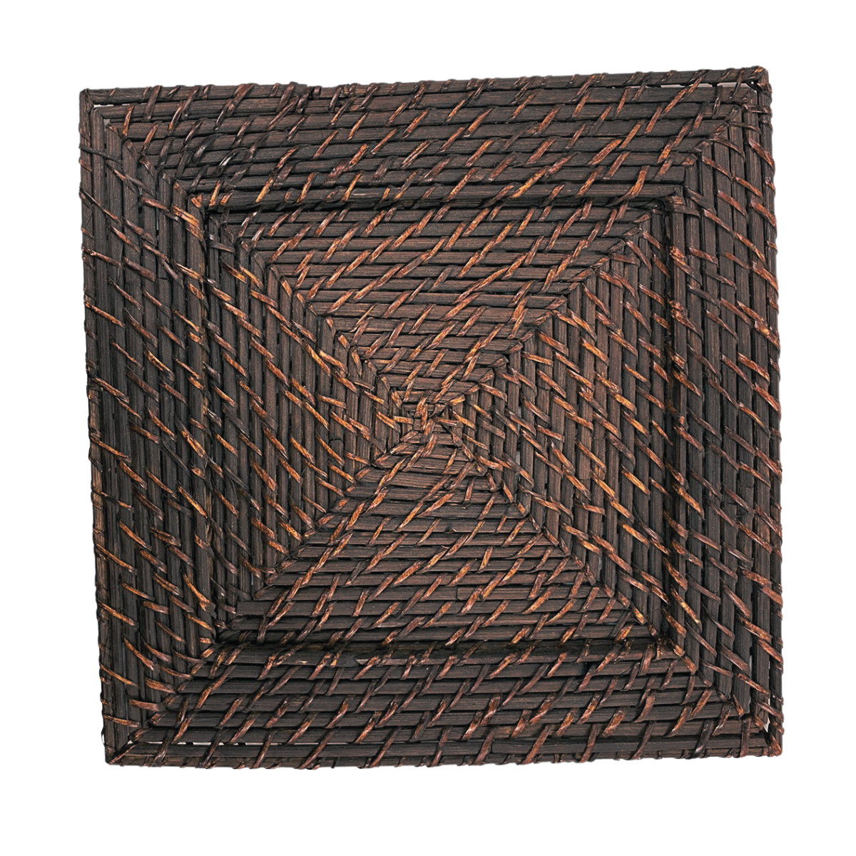Sousplat de Rattan Quadrado 33cm