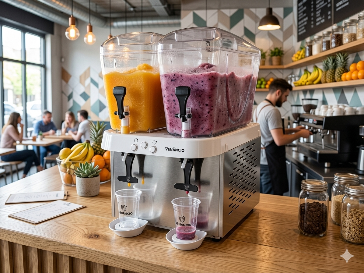 Máquina de Sucos e Refrescos Venâncio 32Litros