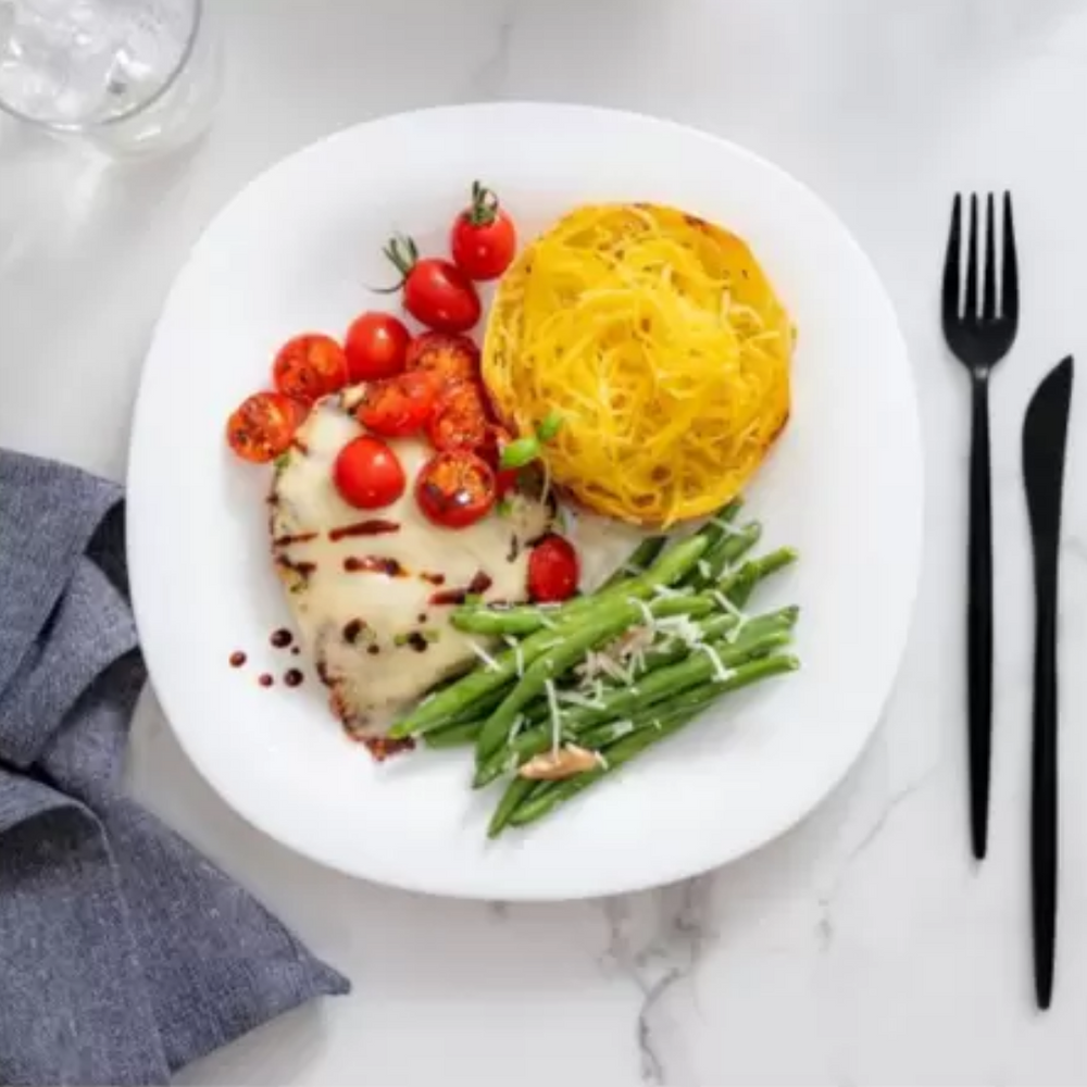 Prato Raso Carine White 27cm Luminarc Vidro Temperado Day Home