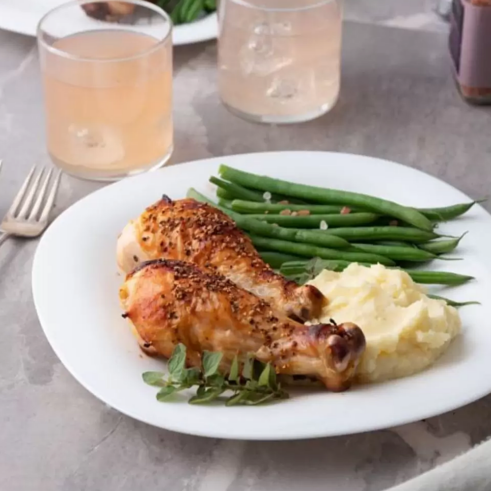 Prato Raso Carine White 27cm Luminarc Vidro Temperado Day Home