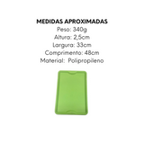 Bandeja Home Verde Polipropileno HomePlas