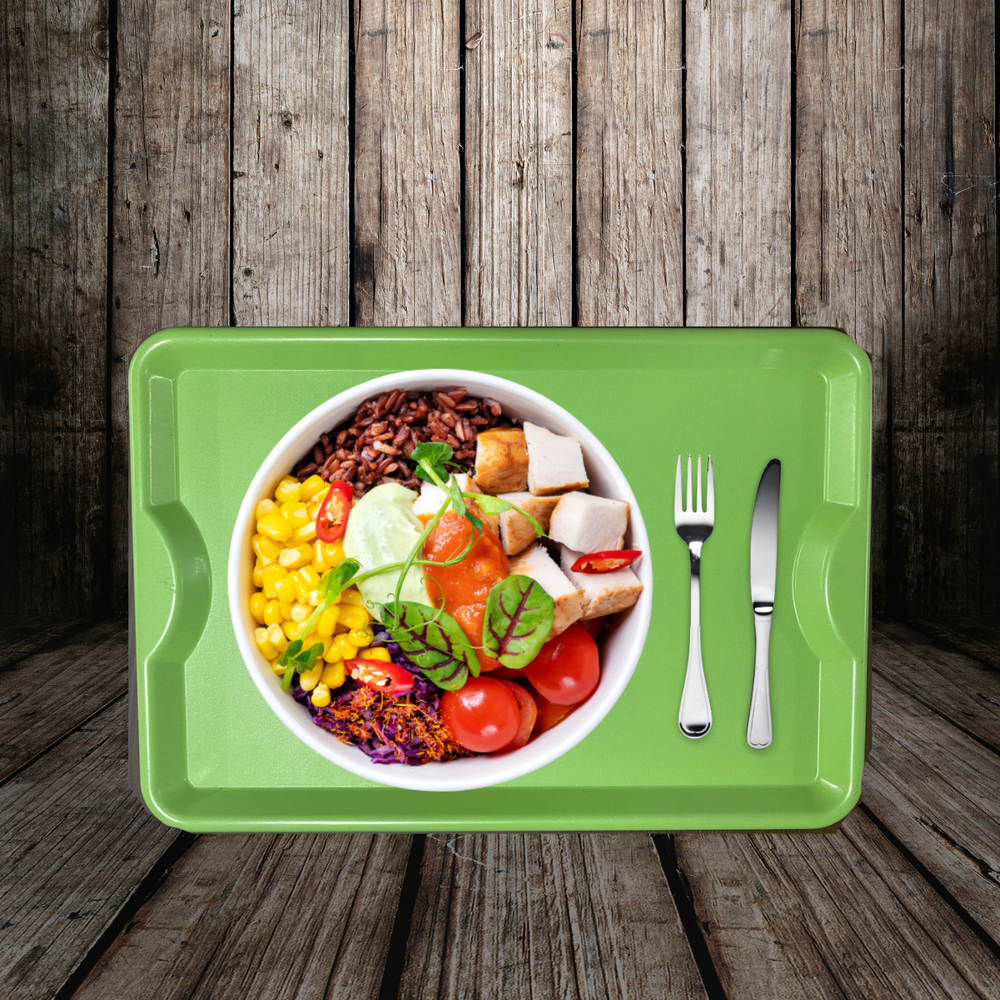 Bandeja Home Verde Polipropileno HomePlas