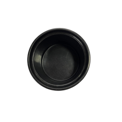 Ramequim Preto de polipropileno 120ml
