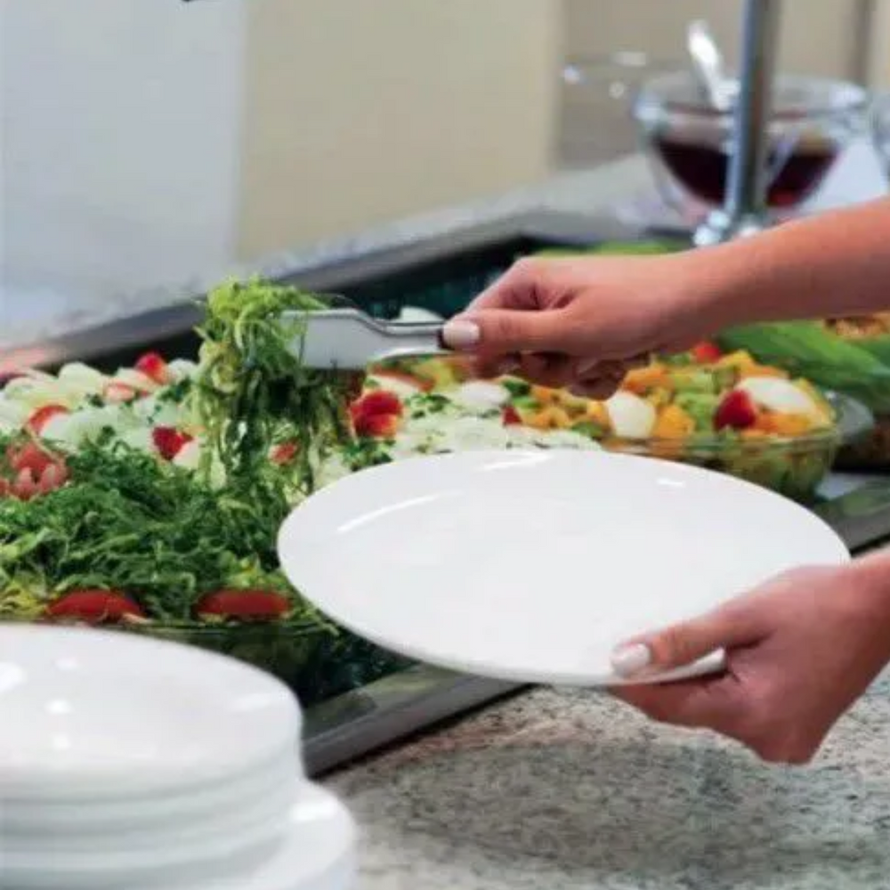 Prato Raso Peso Certo Branco 27cm Oxford