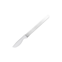 Faca de Pão Fiambre Serrilhada de Aço Inox - A Gourmet