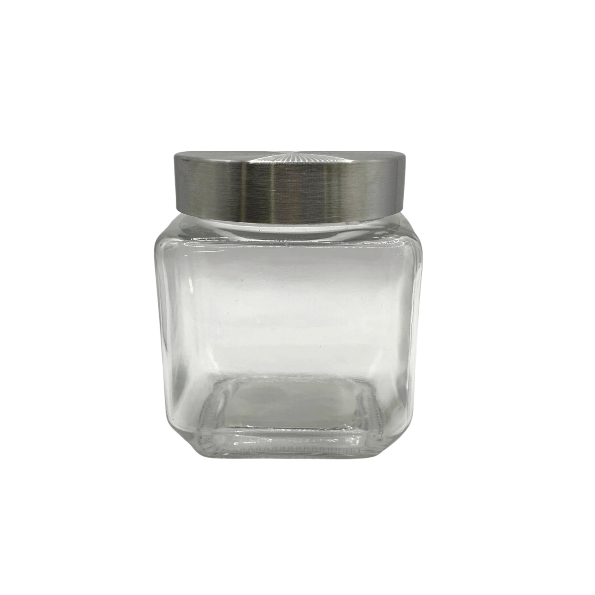 Pote de Vidro Quadrado de 500ml - A Gourmet