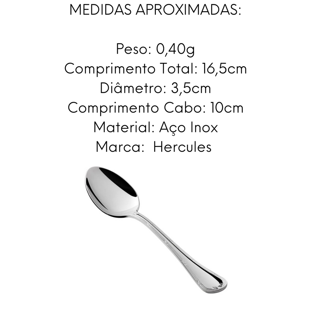 Colher Sobremesa Croise Hércules Hercules