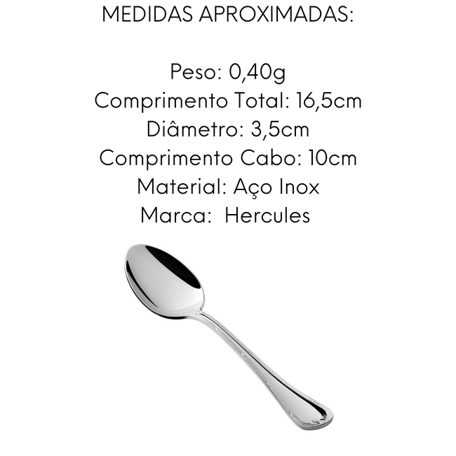 Colher Sobremesa Croise Hércules Main Image