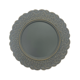 Sousplat cinza elegante