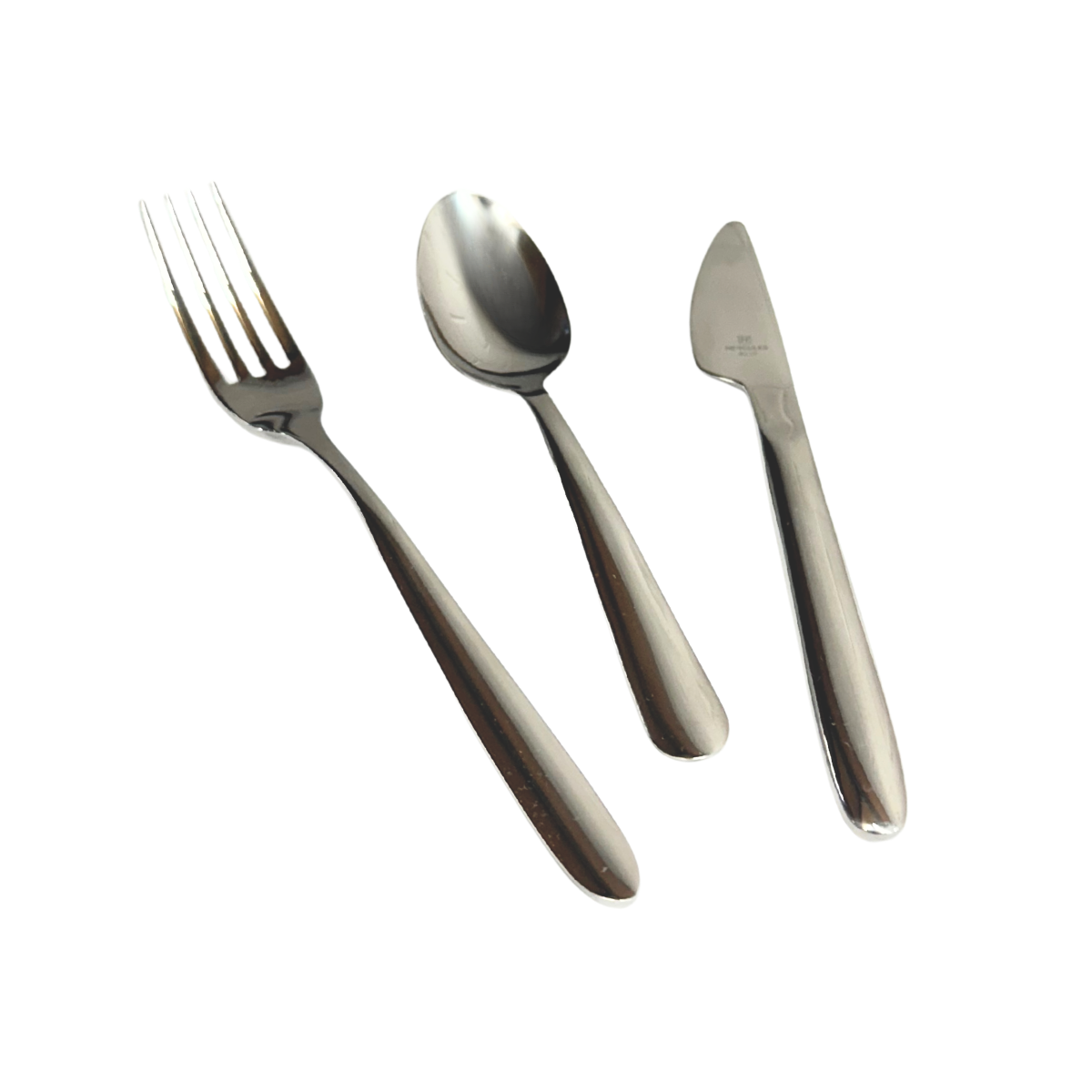Conjunto Talher Sobremesa Café Hercules Aço Inox