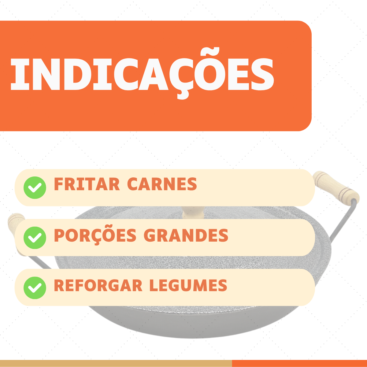 Tacho Aço Carbono 32cm