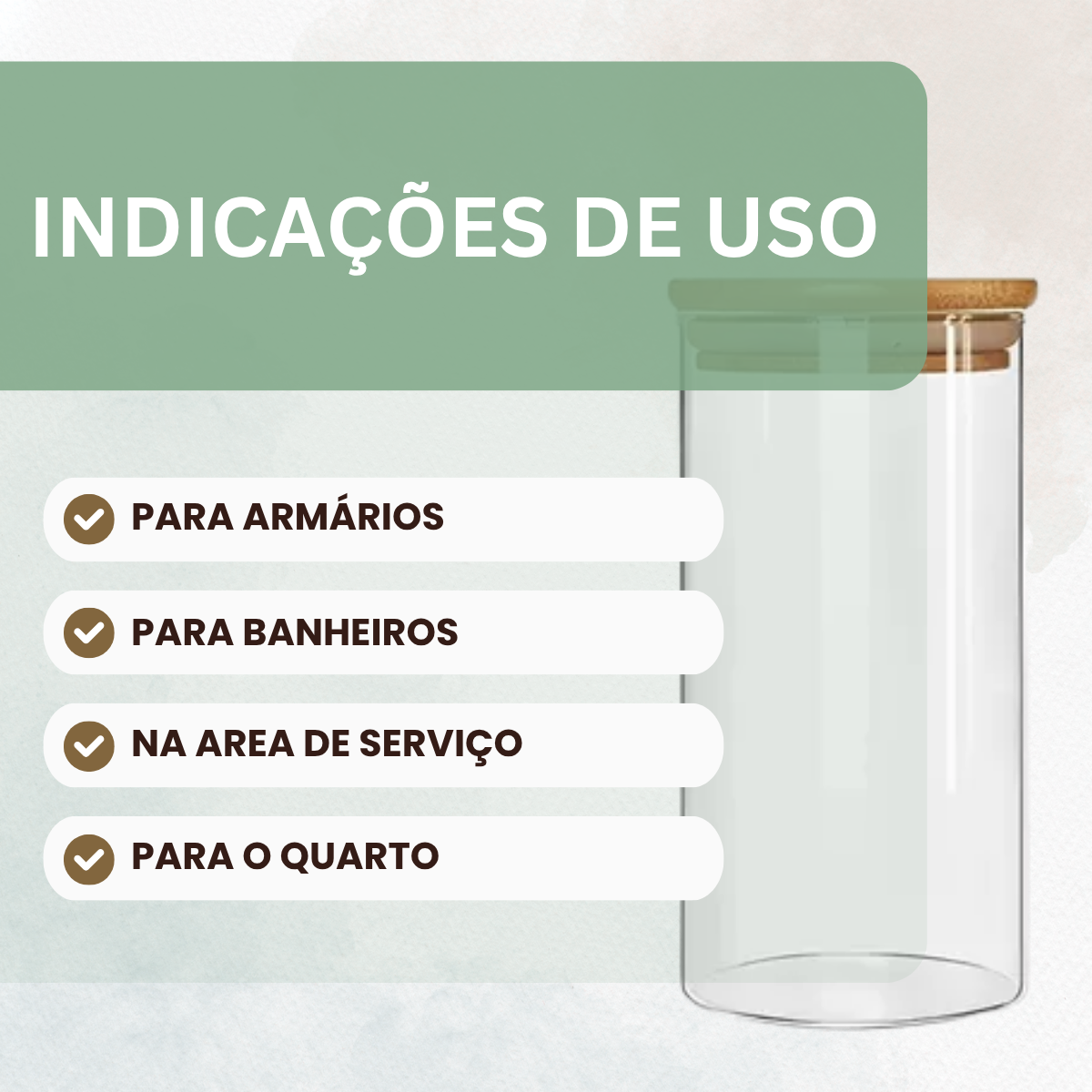 Pote Redondo Com Tampa Bambu - A Gourmet