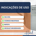 Caçarola Hotel Reta N20 Aluminio - A Gourmet