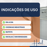 Caçarola Hotel Reta N20 Aluminio - A Gourmet
