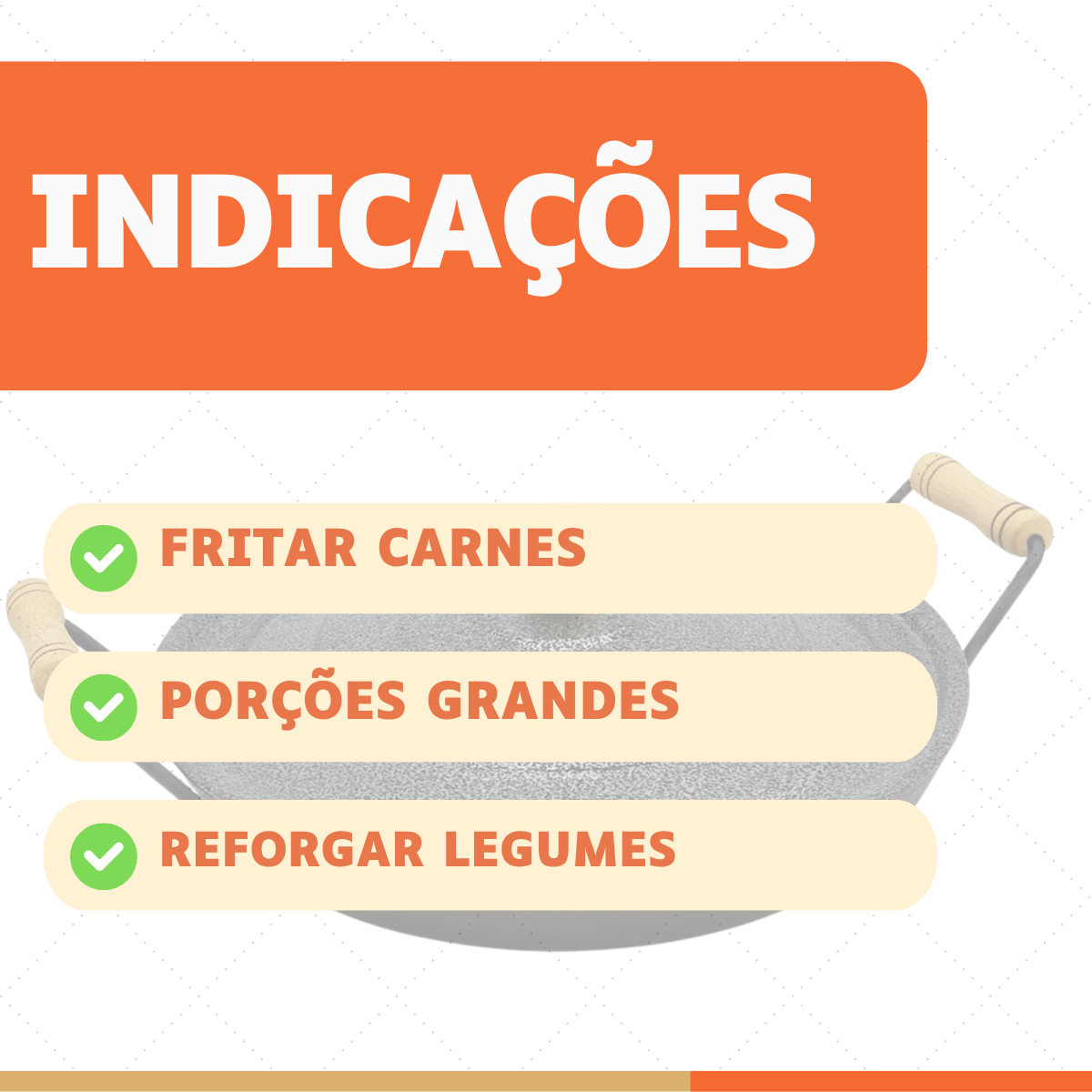 Tacho Aço Carbono 40cm