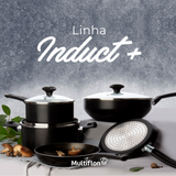 Panela N18 Induct+ Com Tampa de Vidro - A Gourmet