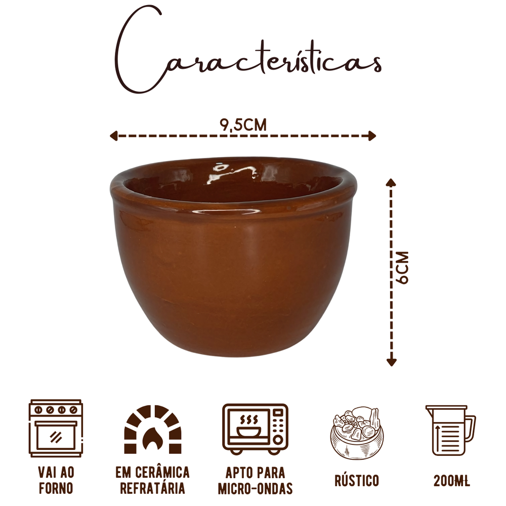 Cumbuca Barro Alta N°000 Motta