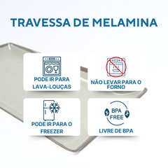 Travessa Areia Melamina - A Gourmet