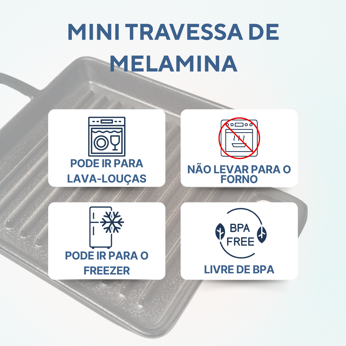 Travessa grill melamina
