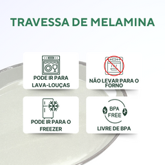 Bandeja Areia Melamina - A Gourmet