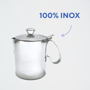 Leiteira em Aço Inox 600ml - A Gourmet