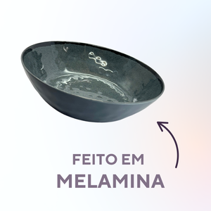 Tigela de Melamina Chumbo - A Gourmet