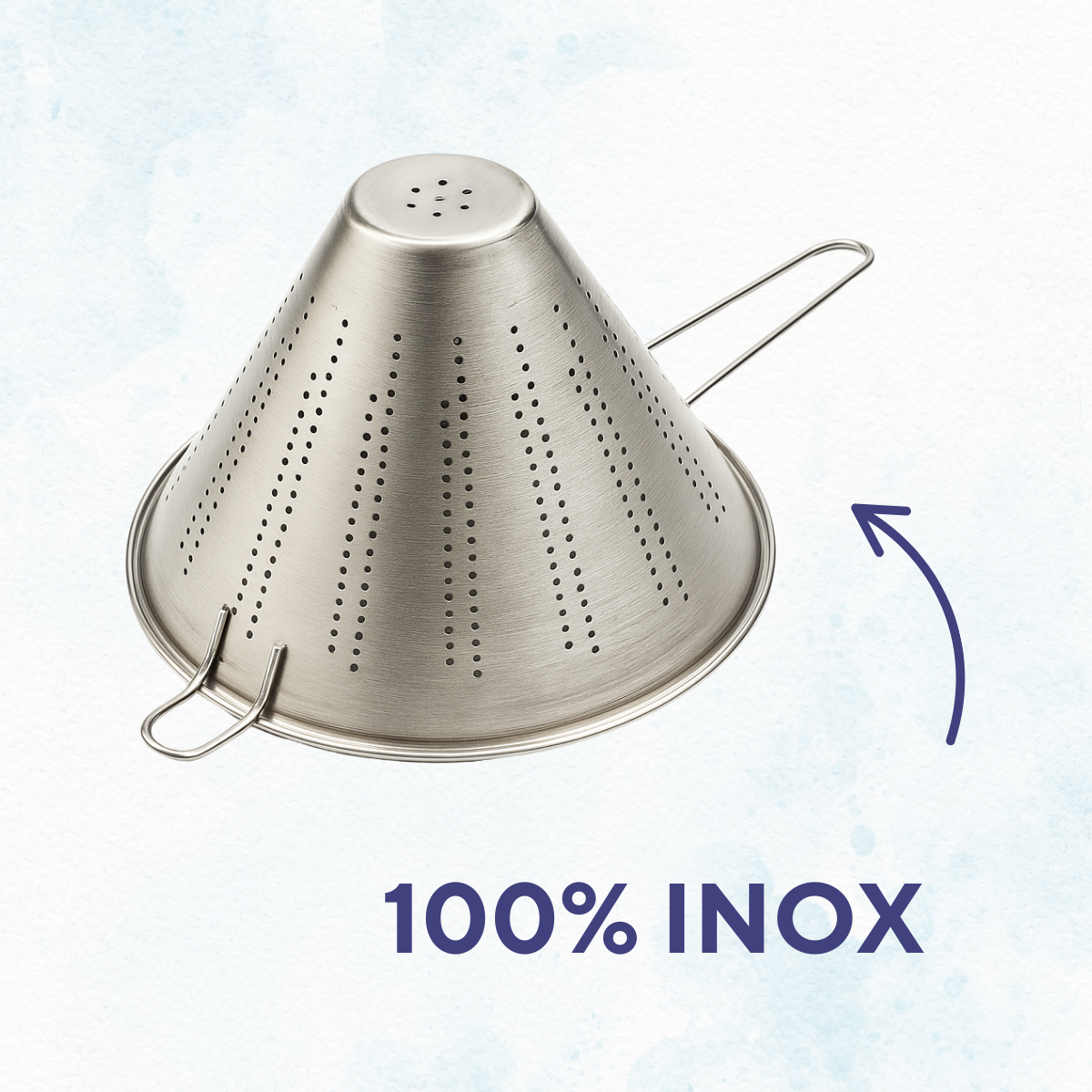 Passador Chinoy 24cm Aço Inox - A Gourmet