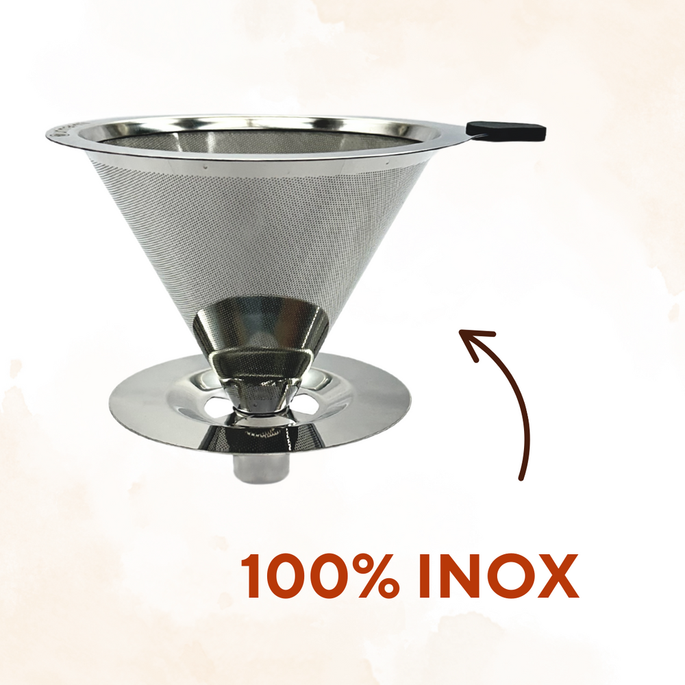 Coador em Aço Inox Reutilizavel - A Gourmet